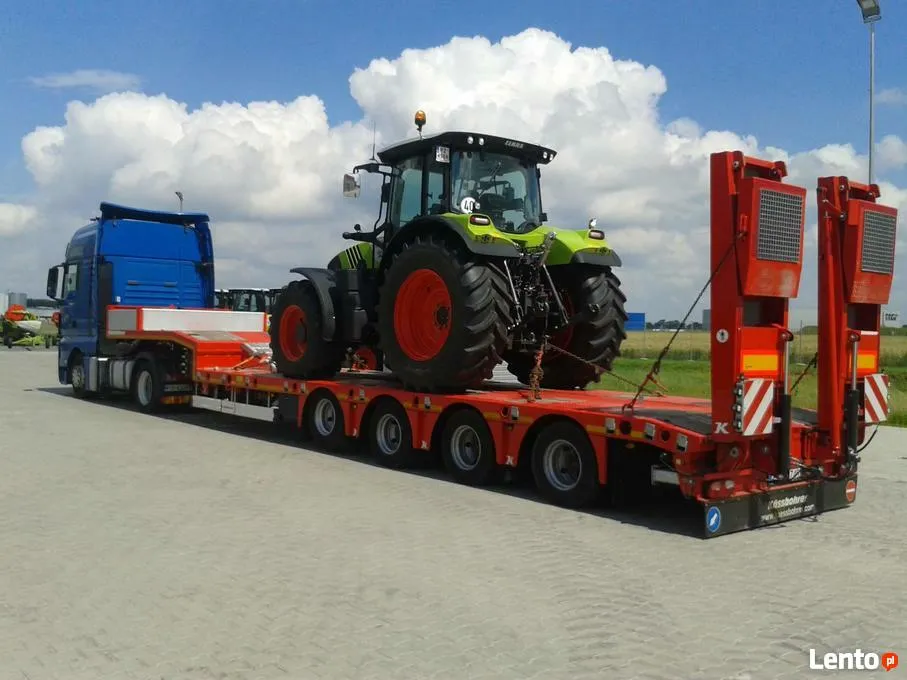 Transport maszyn rolniczych