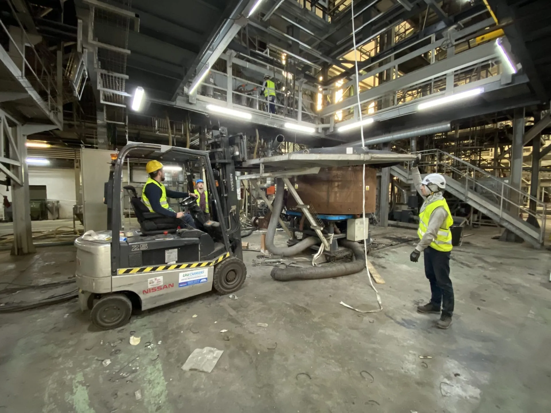 Factory moving