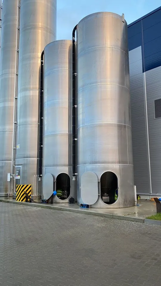 The Intricacies of Silos Unloading and Assembly in Racibórz