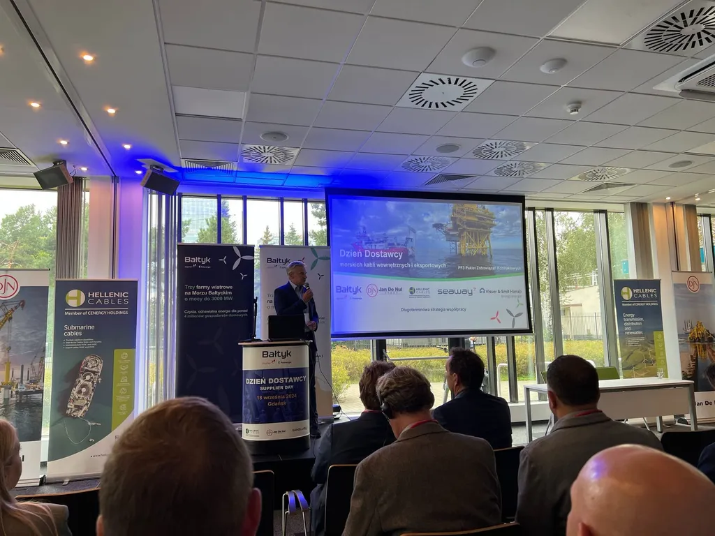 Uczestnicy wydarzenia poświęconego rozwojowi offshore wind na Bałtyku.
