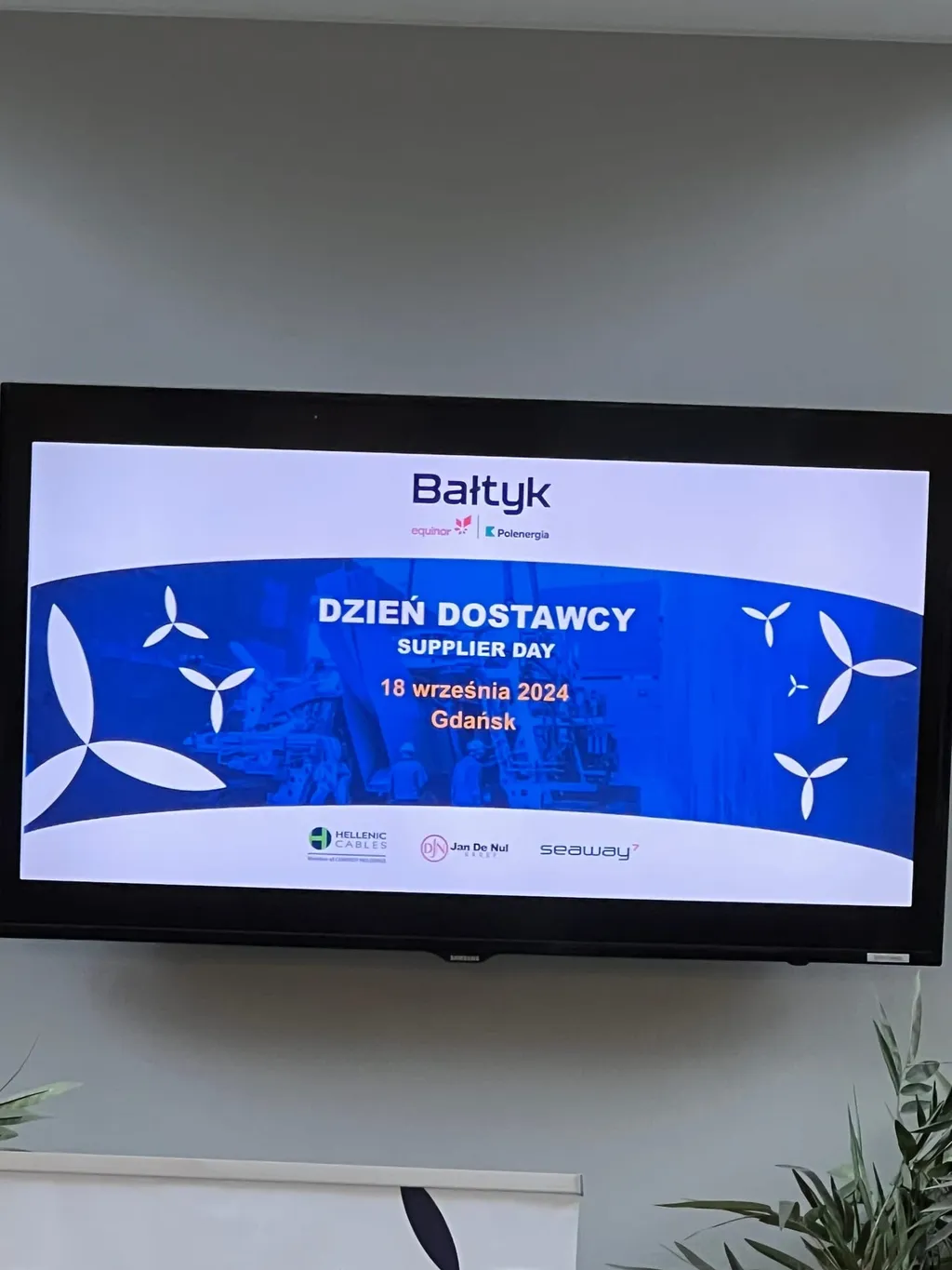 Spotkanie biznesowe z przedstawicielami Equinor, Polenergia, Jan De Nul, Hellenic Cables i Seaway